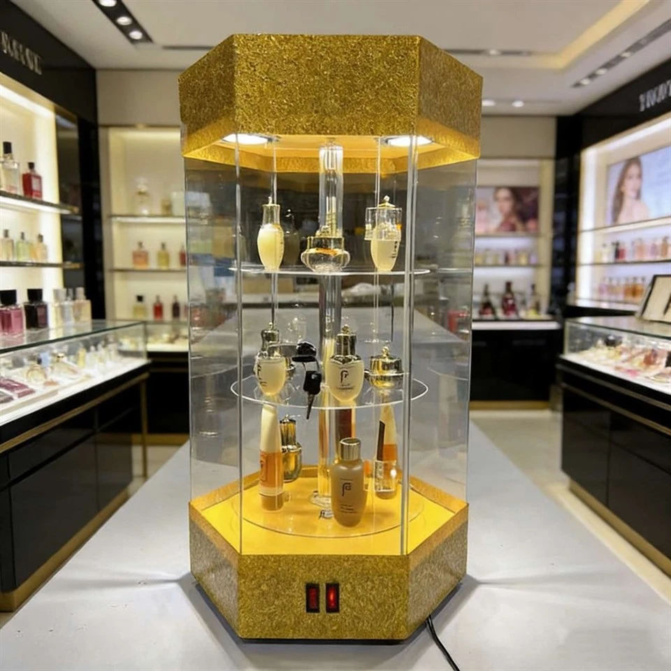 Floor Standing Acrylic Perfume Display Stand Floor Standing Acrylic Perfume Display Stand