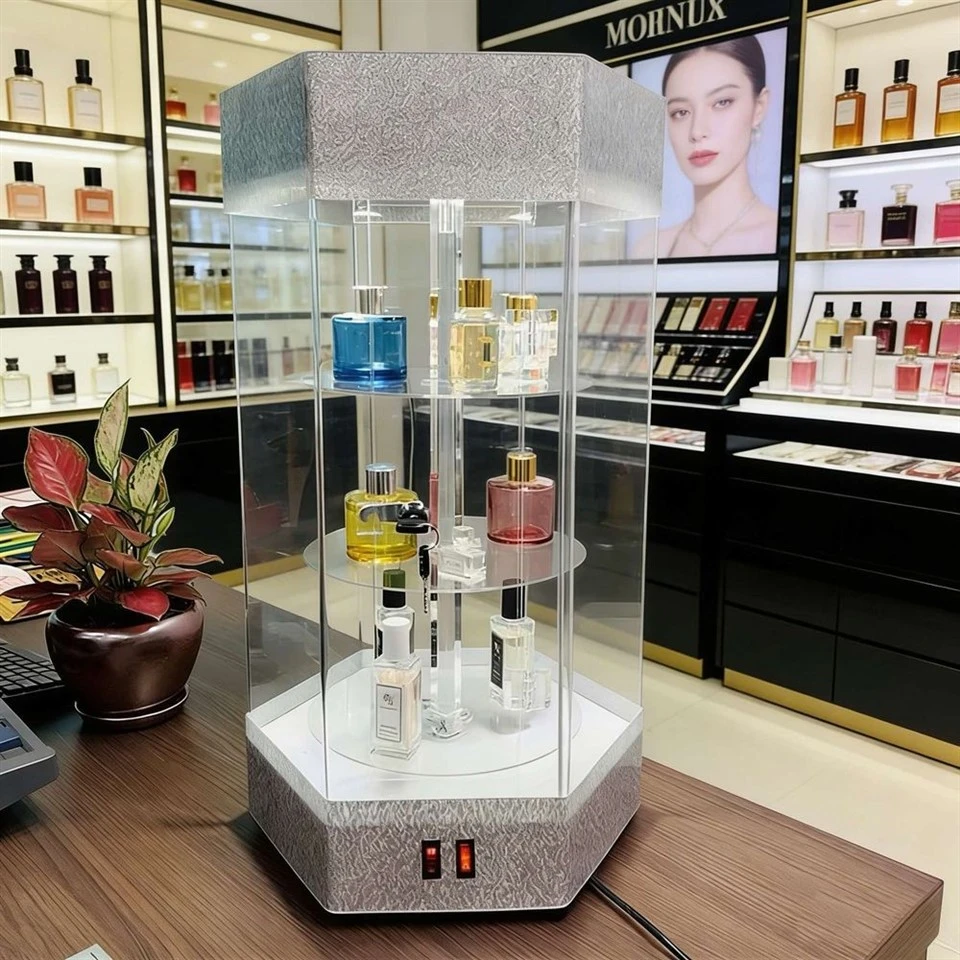 Floor Standing Acrylic Perfume Display Stand factory Floor Standing Acrylic Perfume Display Stand factory